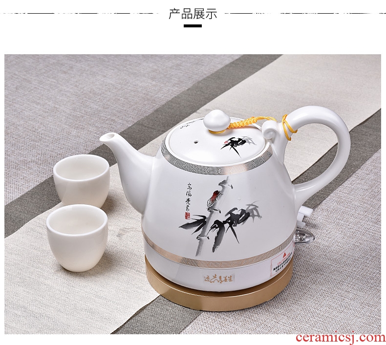 HaoFeng single pot of ceramics in the teapot household kung fu tea kettle Japanese health tea pot to boil tea