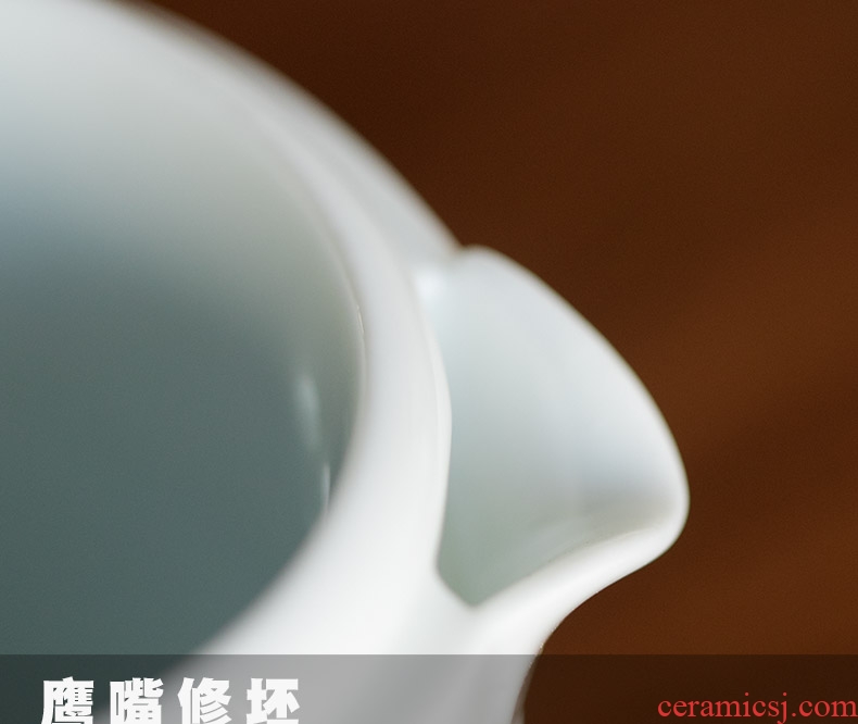Mr Nan shan PiaoFeng crack cup travel office a pot of two glass ceramic tea set mini portable kung fu tea set