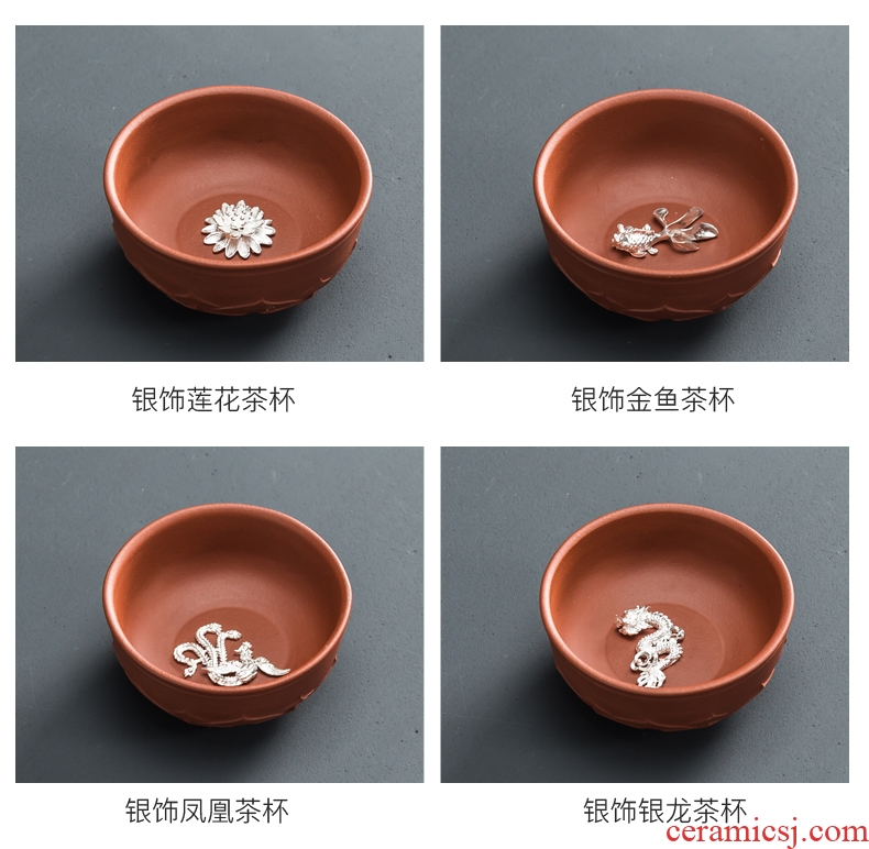 Passes on technique the up with violet arenaceous manual coppering. As lotus sample tea cup silver cup single CPU use master cup ceramic kung fu tea taking