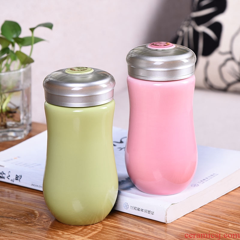 HaoFeng Japanese ceramic cup energy is suing travel mugs separation of household contracted with a cup of tea tea cup