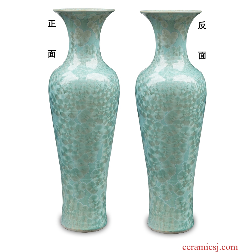 Jingdezhen ceramics crystalline glaze color of large vase furnishing articles opening gifts of I sitting room 1-524229624138 - m vase