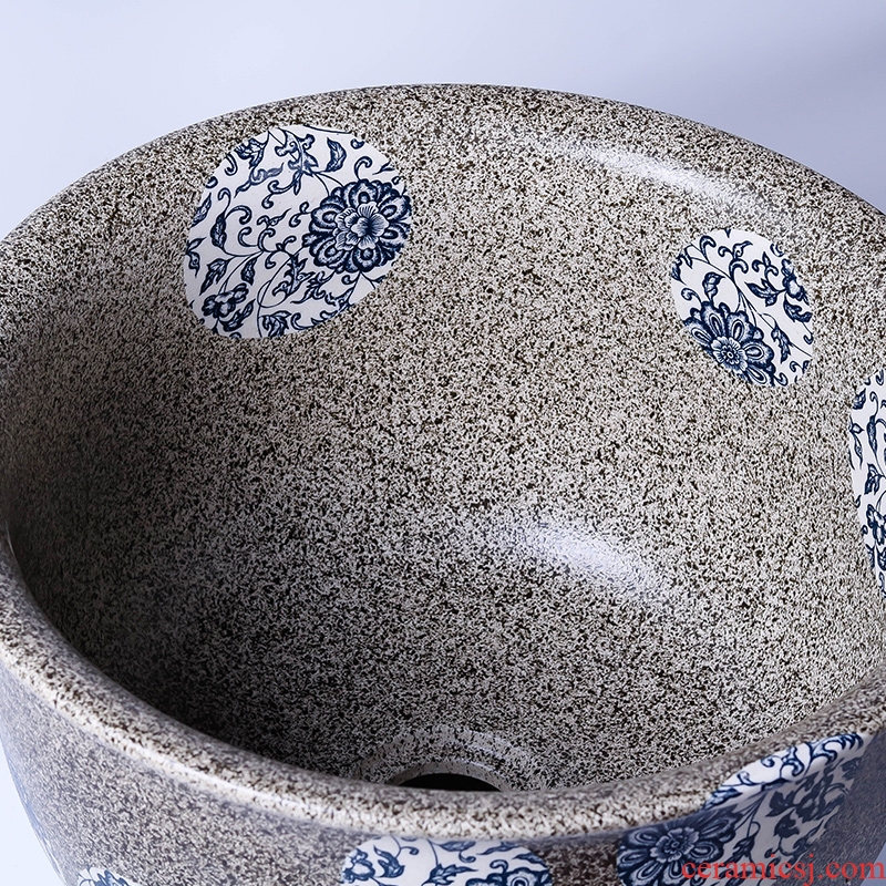 The Mop pool household archaize ceramic art to basin bathroom off the balcony size floor Mop basin