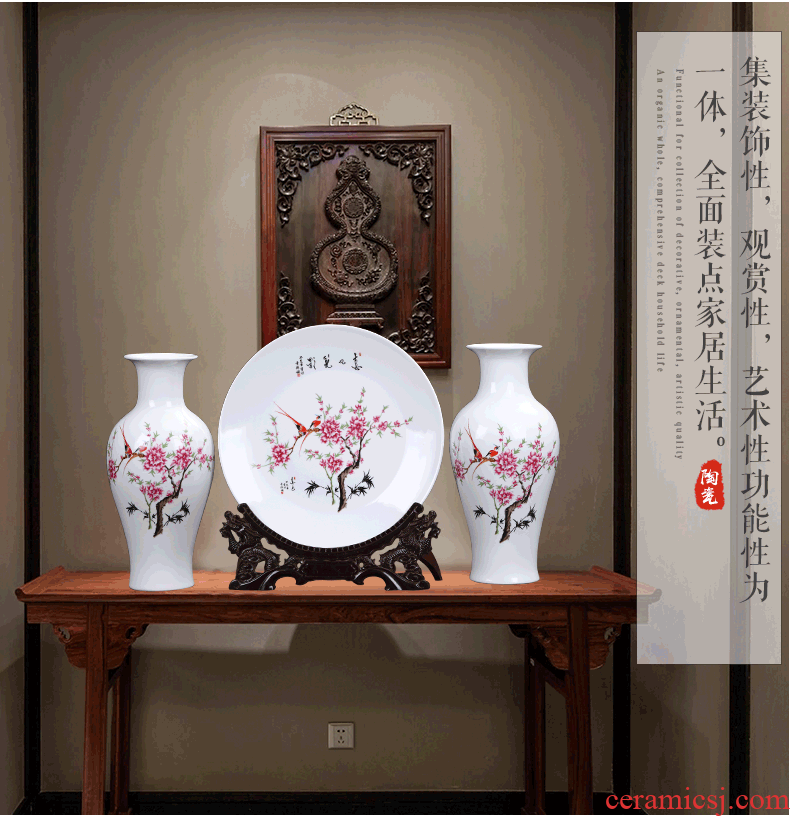 Checking out ceramic hotel villa covers large vases, the sitting room porch flower flower decoration of Chinese style furnishing articles - 568869626127