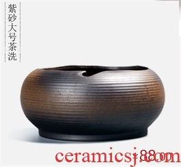 It still fang kung fu tea set little teapot retro firewood ceramic teapot coarse pottery side girder pot pot