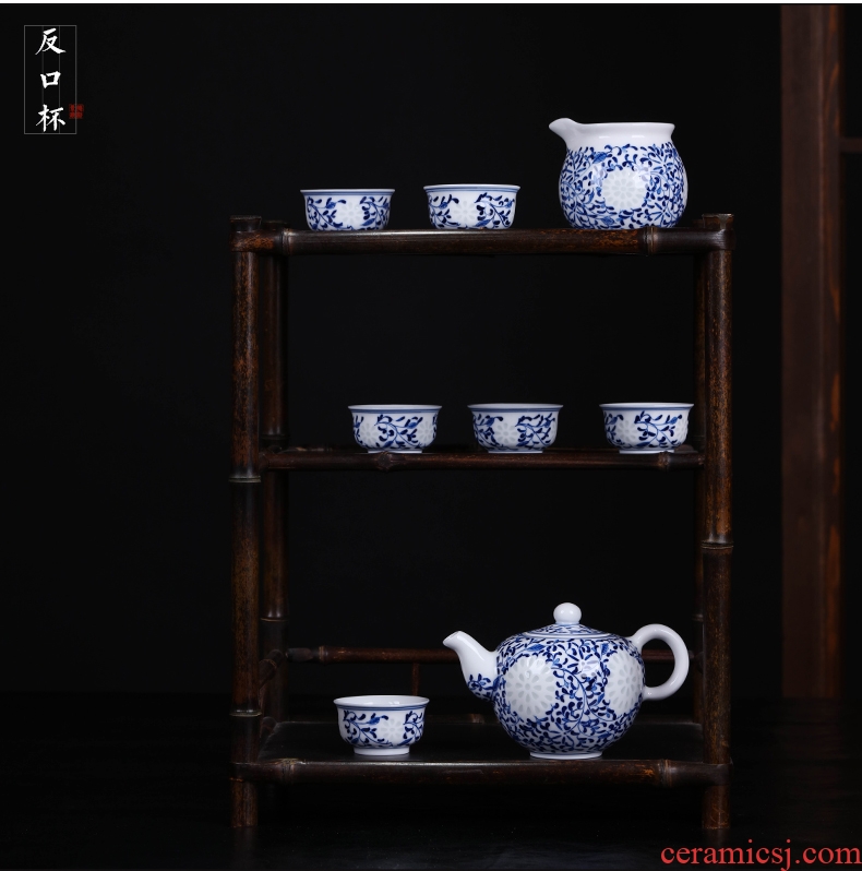 Jingdezhen porcelain and ceramic sample tea cup hand-painted master cup personal cup kung fu tea cups single cup