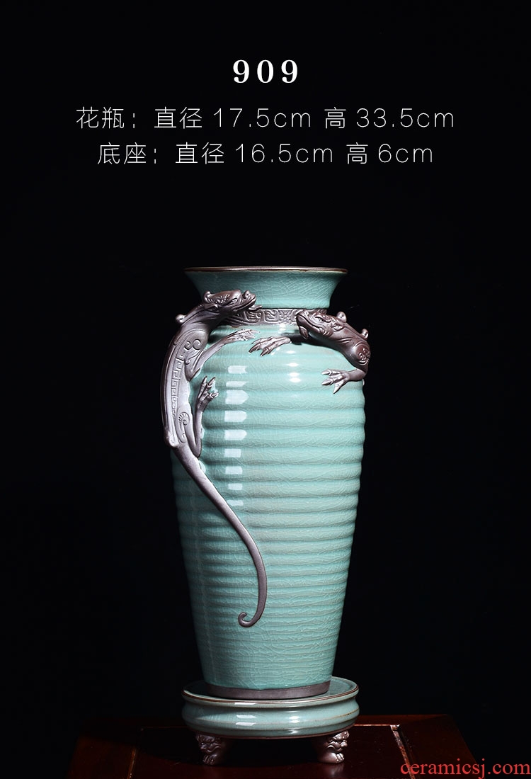 Jingdezhen ceramics, the ancient philosophers figure creative archaize large storage tank vases, flower arrangement sitting room adornment furnishing articles - 565788896491