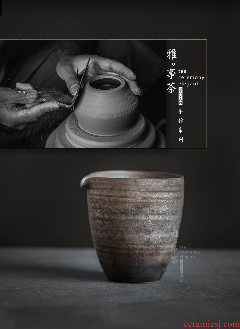 Manual thin foetus gold glaze archduke fair mug cup tea tea sea ceramics Japanese points of tea, tea cup)