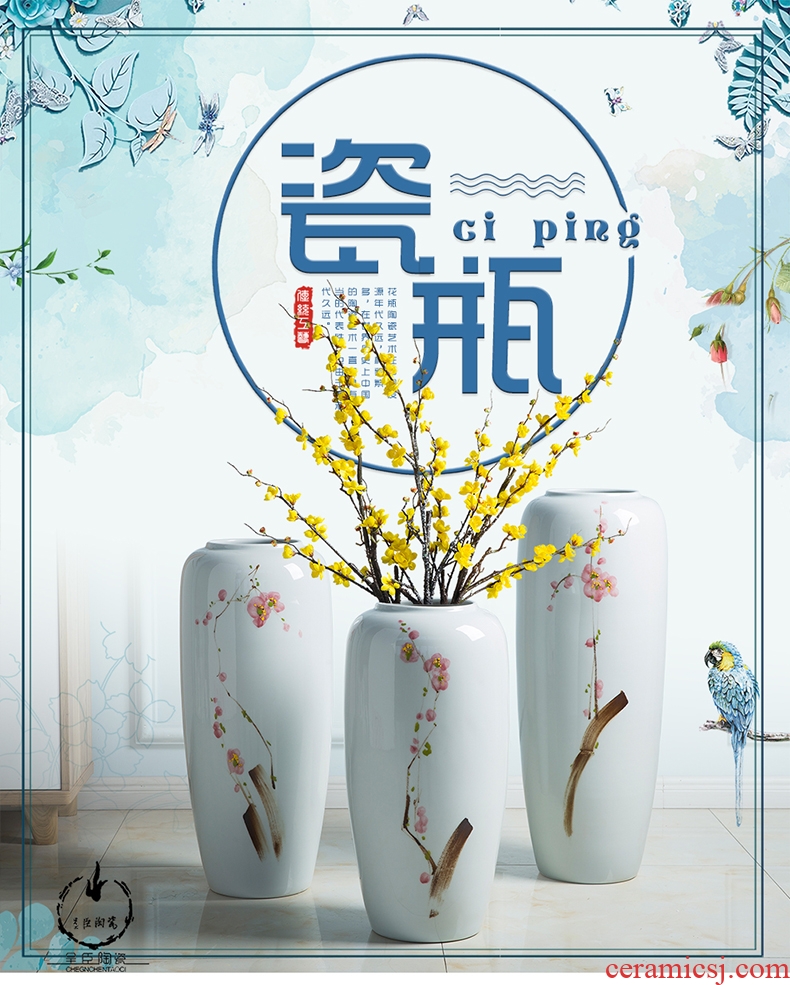 Pastel VAT sitting room adornment that occupy the home furnishing articles the ancient philosophers figure cylinder bottles of exquisite vase of jingdezhen ceramics - 572877556006