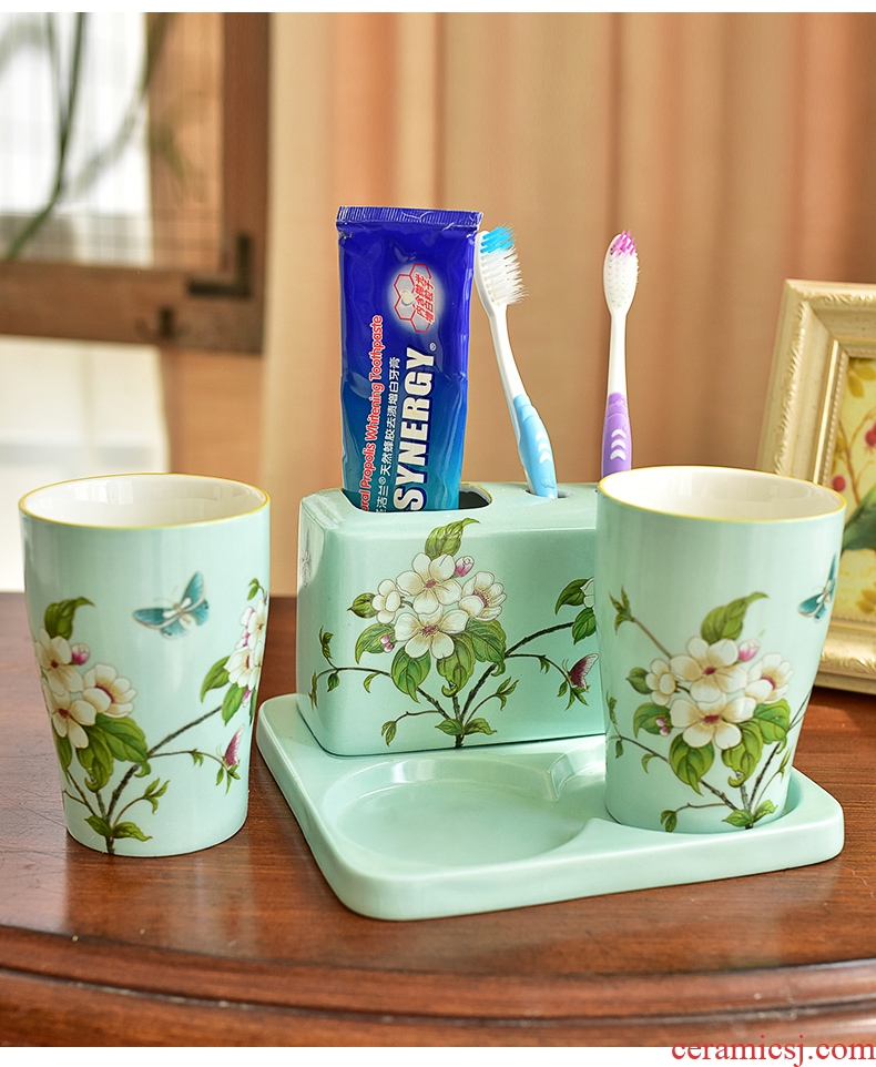 Murphy, American country four new Chinese style is classic bathroom sanitary ceramics creative picking toiletries furnishing articles