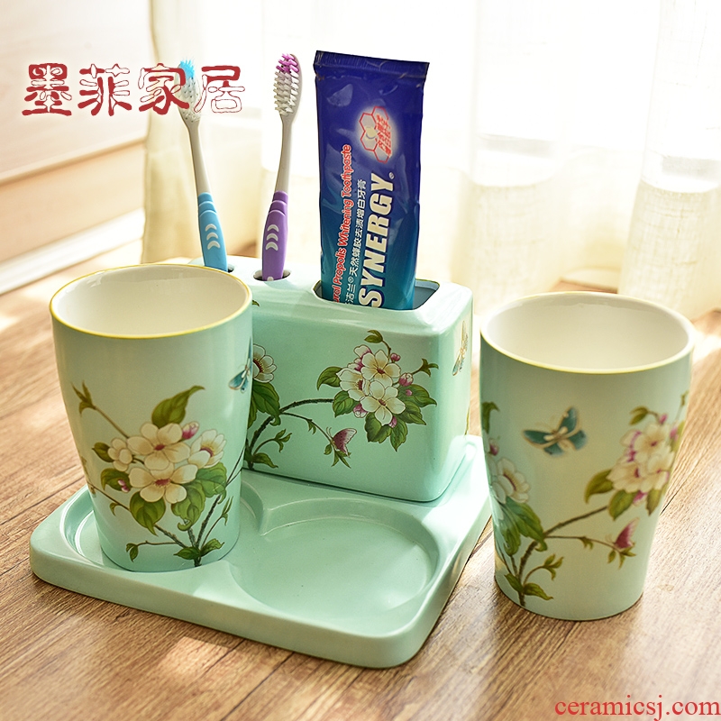 Murphy, American country four new Chinese style is classic bathroom sanitary ceramics creative picking toiletries furnishing articles