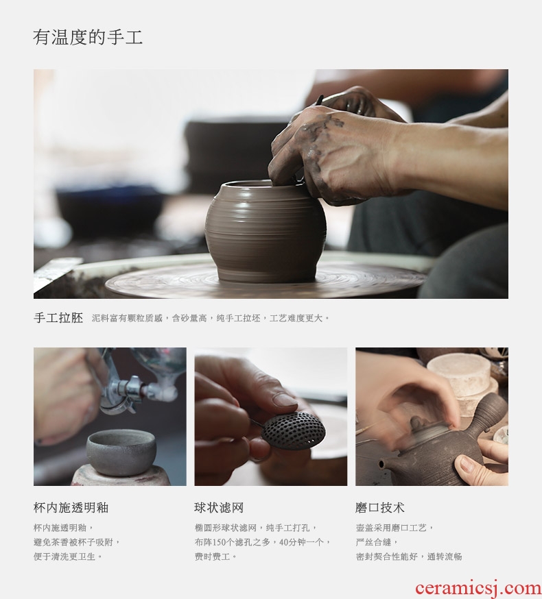 Thousands of thousand hall are recommended ceramic teapot black jade material girder pot old professional best Duan Qing clay pot eye