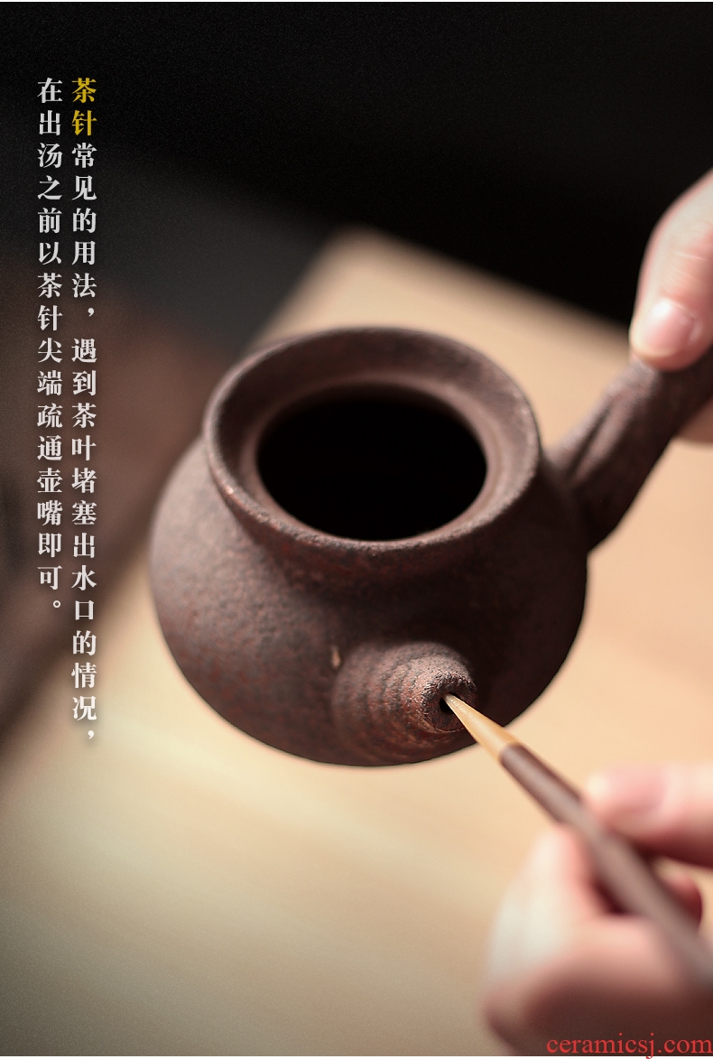 Celadon tea six gentleman with zero kung fu tea accessories teaspoons ChaGa tea black TanZhu longquan celadon ceramics filter