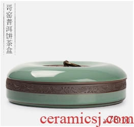It still fang violet arenaceous caddy fixings sealed tank size installed household receives ceramics pu 'er tea caddy fixings portable travel