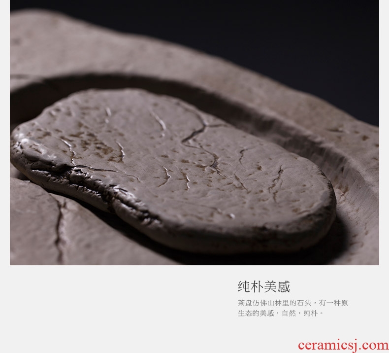 Million kilowatt/ceramic tea tray # Chinese kongfu tea adopt creative wet foam drainage tea tray play u.s.-chinese relations