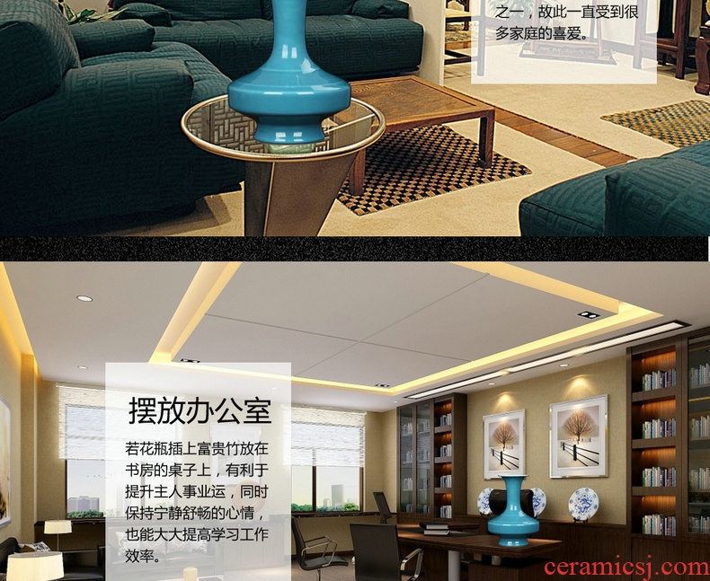 Jingdezhen ceramics porcelain imitation qianlong years wanda, vases, home sitting room of Chinese style classical decoration crafts - 531350564597