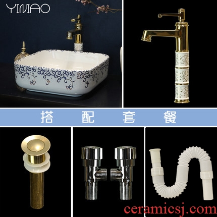 Ceramic art basin to the stage to deepen the sink lavatory basin washing dish wash basin toilet