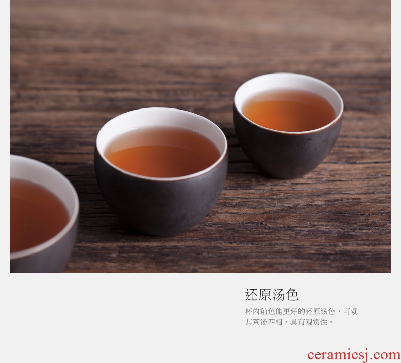 Million kilowatt/hall with ritual ceramic kung fu tea set a pot of three cups of easy bubble pot with cloth cosmopolitanism