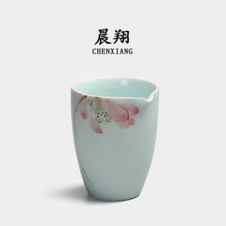 Chen xiang hand - made ceramic fair keller kung fu tea set zero distribution of tea ware and tea cup and a cup of jingdezhen celadon sea