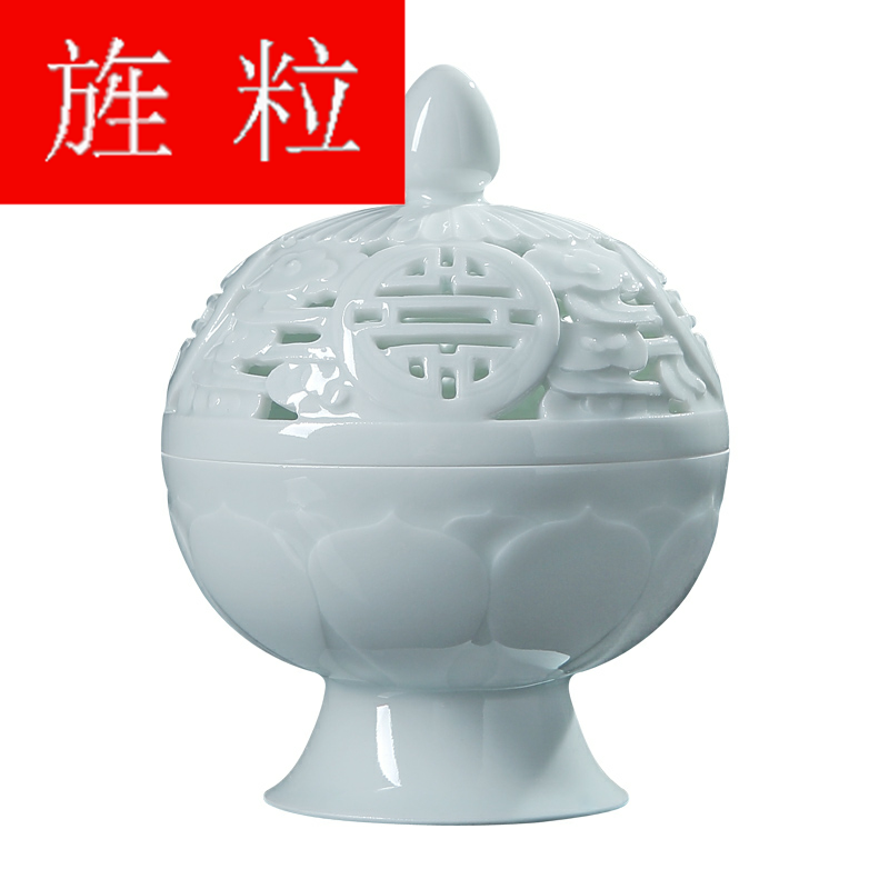 Continuous up with jingdezhen ceramic grain green was manual aromatherapy furnace household indoor air purification tower ta