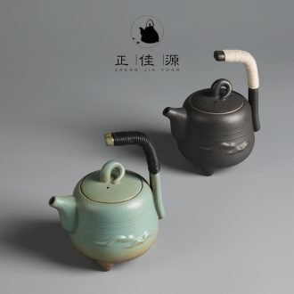 Are good source of archaize ceramic teapot household teapot filter single pot of puer tea warm the teapot Japanese kung fu tea set