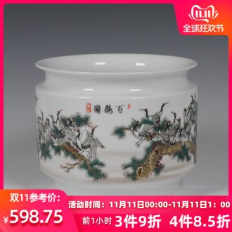 Jingdezhen ceramics furnishing articles archaize of I and contracted household vase in the sitting room porch crafts jewelry accessories