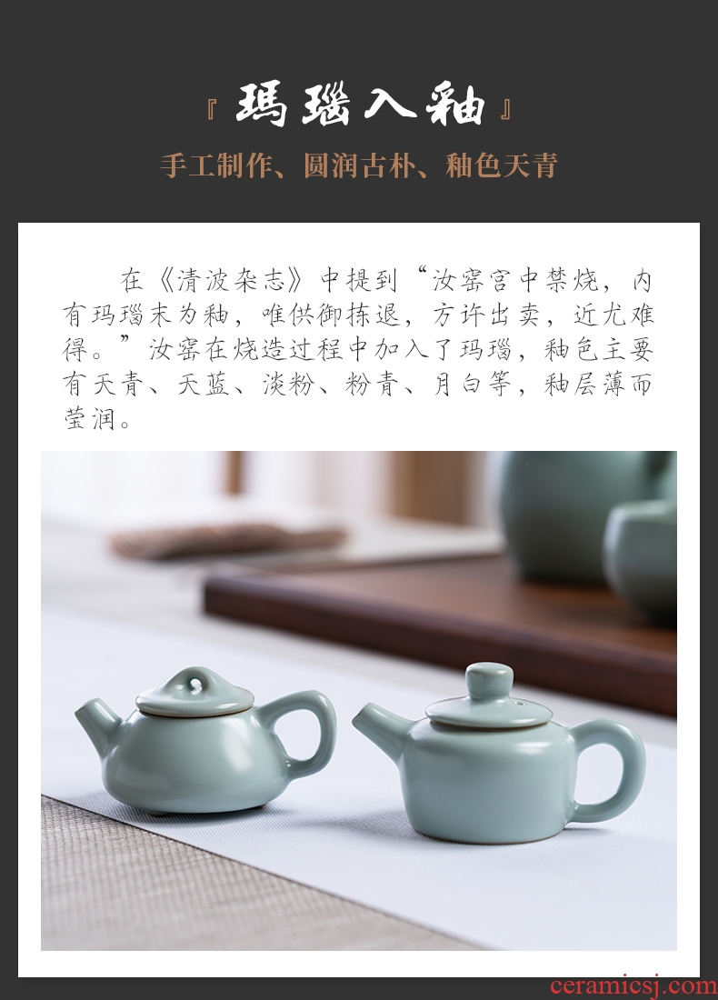 Blower, mini pet furnishing articles furnishing articles jingdezhen your up teapot pet boutique tea kungfu tea taking for its ehrs with parts