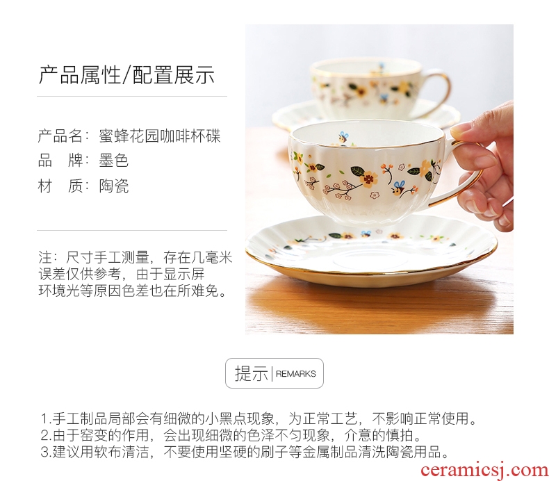 [directly] inky ipads porcelain European - style coffee cups and saucers suit ceramic teapot tea cups in the afternoon