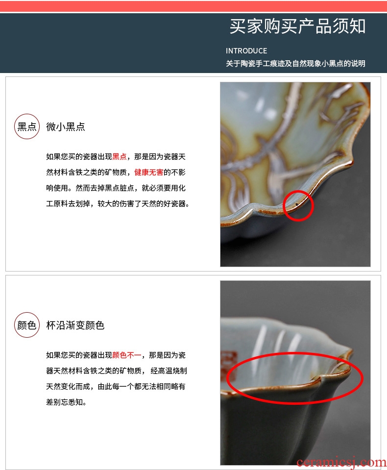 Restoring ancient ways your up open a piece of ice to crack the master cup single CPU getting checking ceramic silver cup men 's single kung fu tea