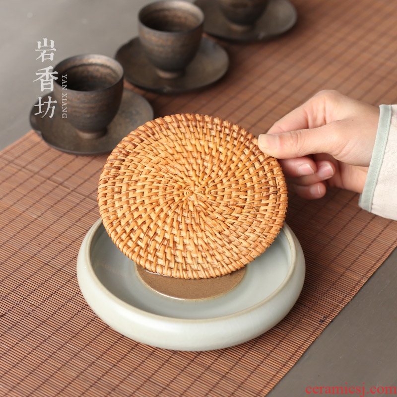 YanXiang fang your up dry pot bearing coarse pottery kung fu mercifully machine a pot of ceramic pot pad bearing Japanese tea tea service parts