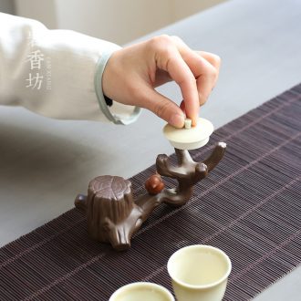 YanXiang fang purple cover buy small place small tea pot holder, ceramic xi tea on the branches of pet accessories