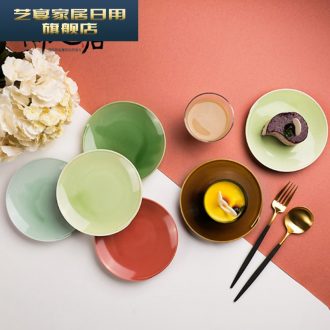 6 TQJ Japanese - style tableware 39.9 yuan clearance collection of household ceramic bowl bowl of soup bowl rainbow such as bowl dish dish dish