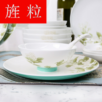 Continuous grain of Gao Chun Ceramics gaochun Ceramics ipads porcelain tableware suit suite of ceramic tableware in the kitchen
