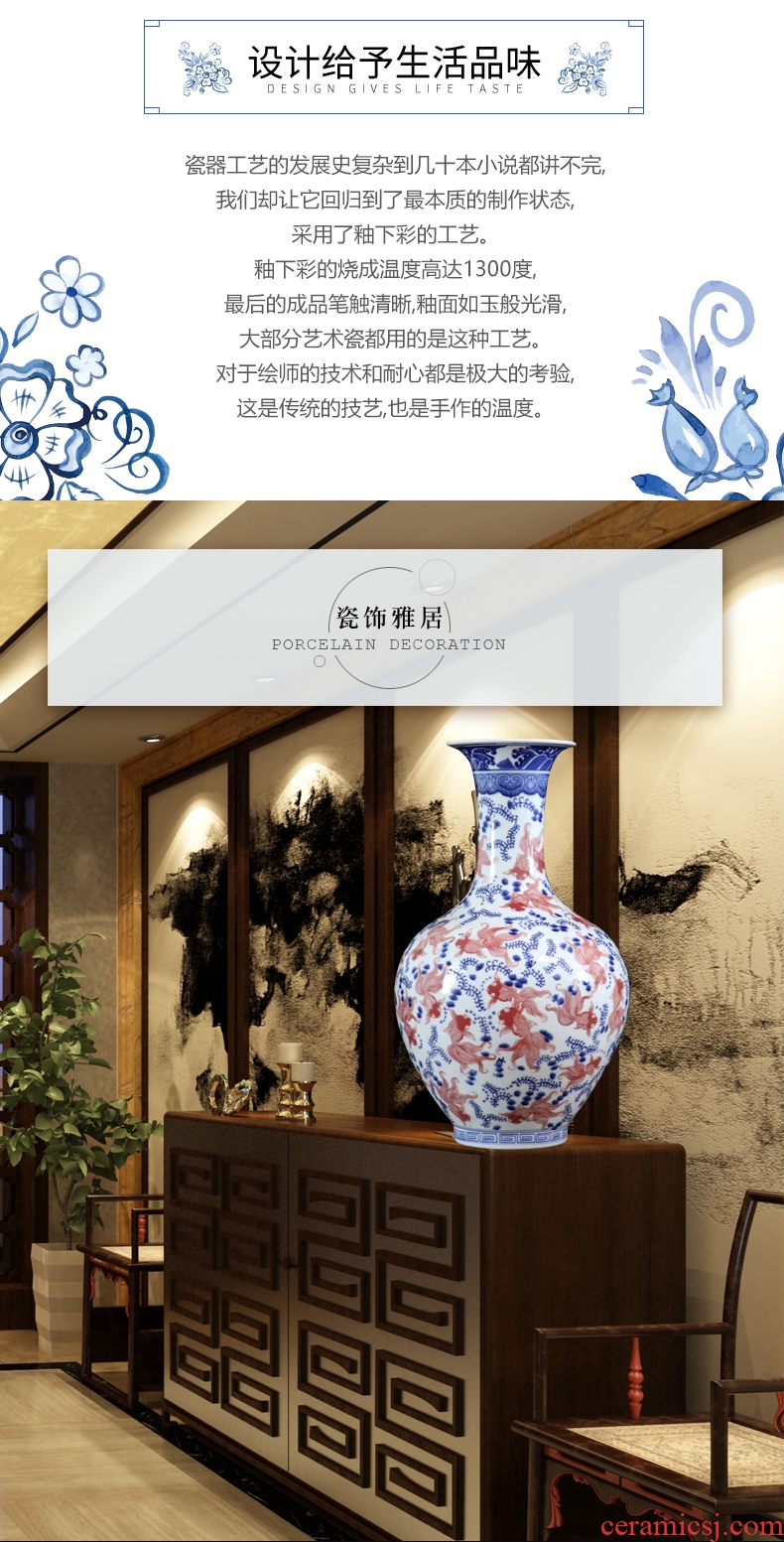 Jingdezhen ceramics powder enamel vase antique Ming and the qing dynasties Chinese penjing flower arrangement sitting room adornment handicraft small in number