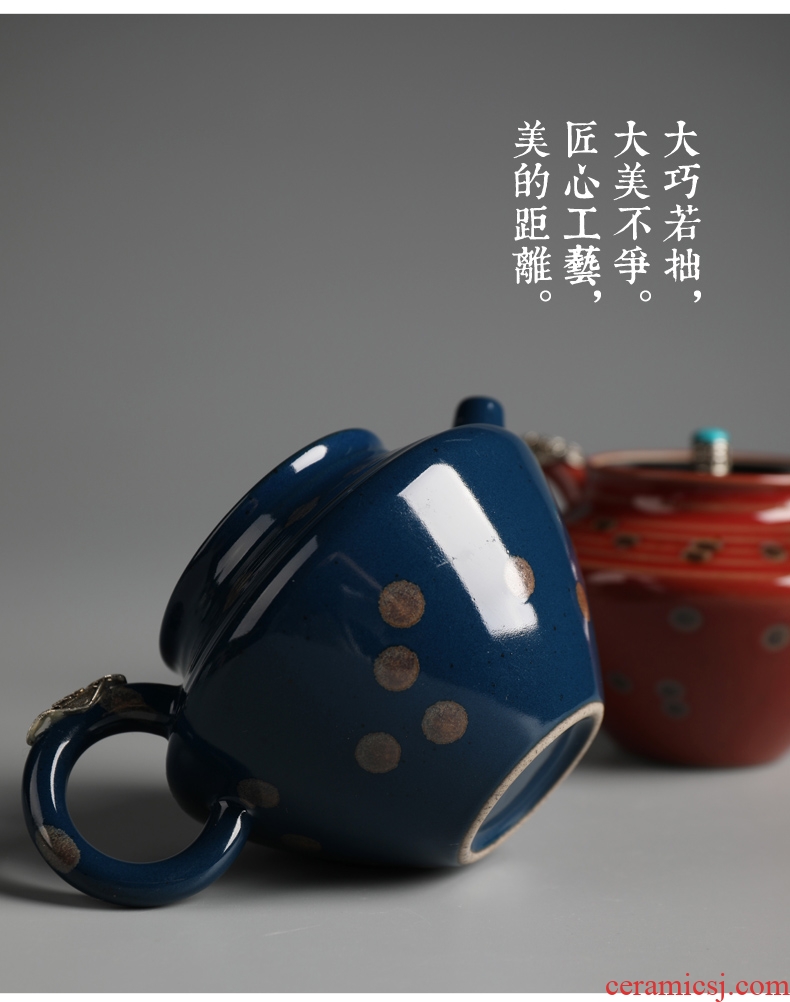Is good source manually made your up on household ceramic flower pot kung fu chong tea pot of tea set restoring ancient ways