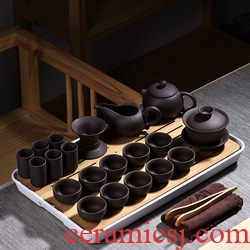 Gorgeous young longquan celadon ceramic tea set portable pu - erh tea storage box storage tanks seal pot large caddy fixings