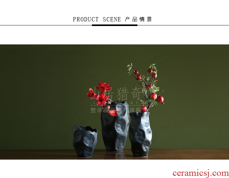 Vase furnishing articles flower arranging large sitting room be born American Chinese I and contracted Europe type flower arrangement of jingdezhen ceramics - 569784525329