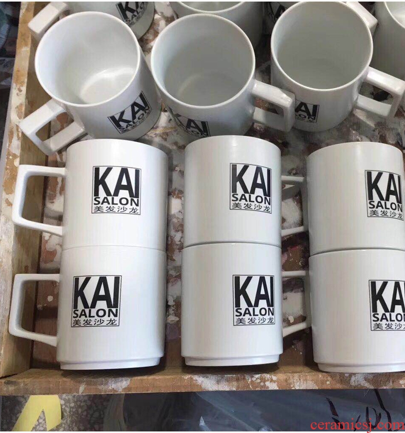 Bo yao lettering for ceramic cup lettering custom - made logo designed not delivery link services to private single pat