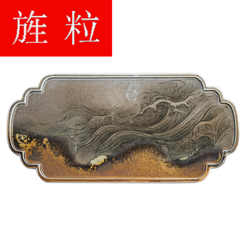 Continuous grain of firewood hand - made pot bearing restoring ancient ways tea tray saucer it ceramic dry mercifully tea sea Chinese kung fu tea set