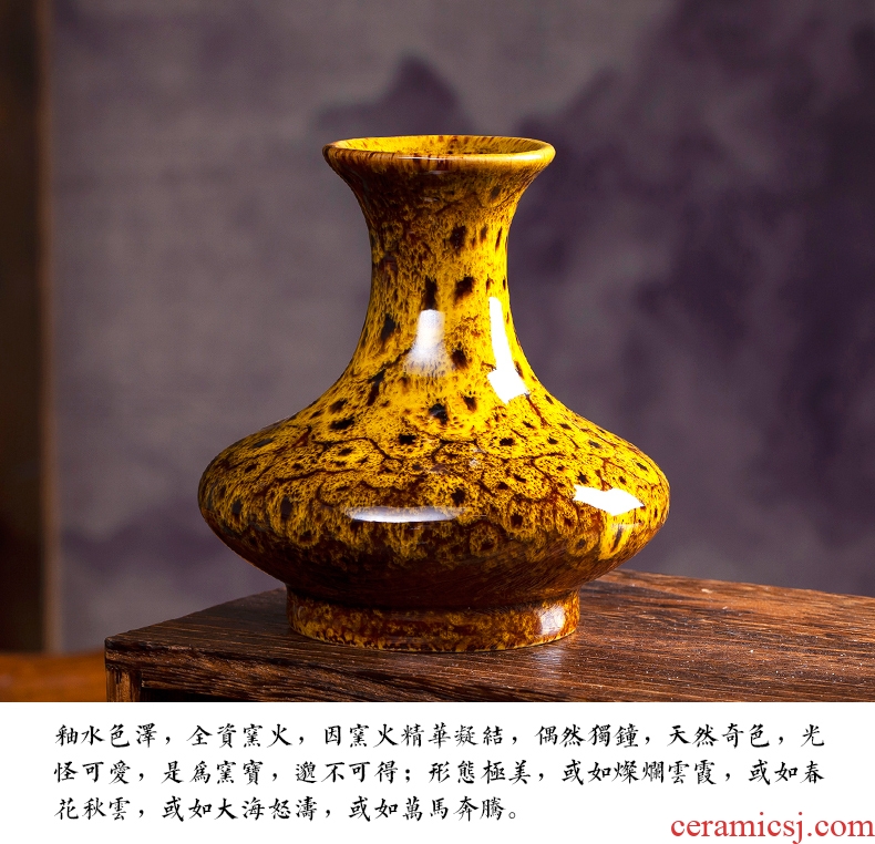 Jingdezhen up flower arranging water raise floret bottle ceramic sitting room adornment home furnishing articles study small arts and crafts
