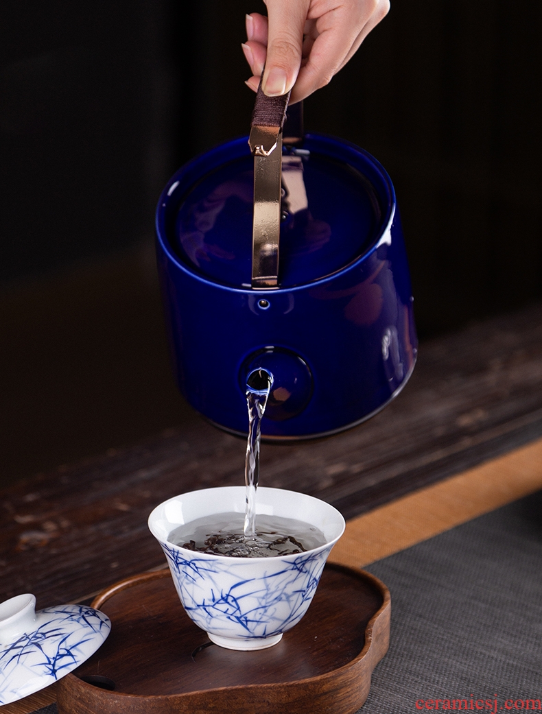 Electrical TaoLu kettle, household ceramics girder pot of boiling tea machine automatic office tea kettle