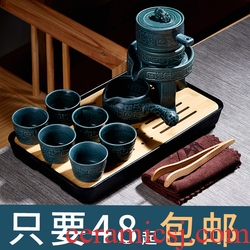 Gorgeous young kung fu tea accessories to burn the hand throwing coarse pottery ceramic tea set creative fair keller size