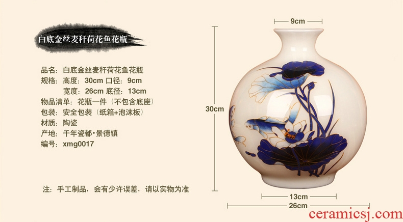 Dried flower color glaze up ceramic sitting room ground vase vase modern European hotels flower arranging large vases, furnishing articles - 40508572529