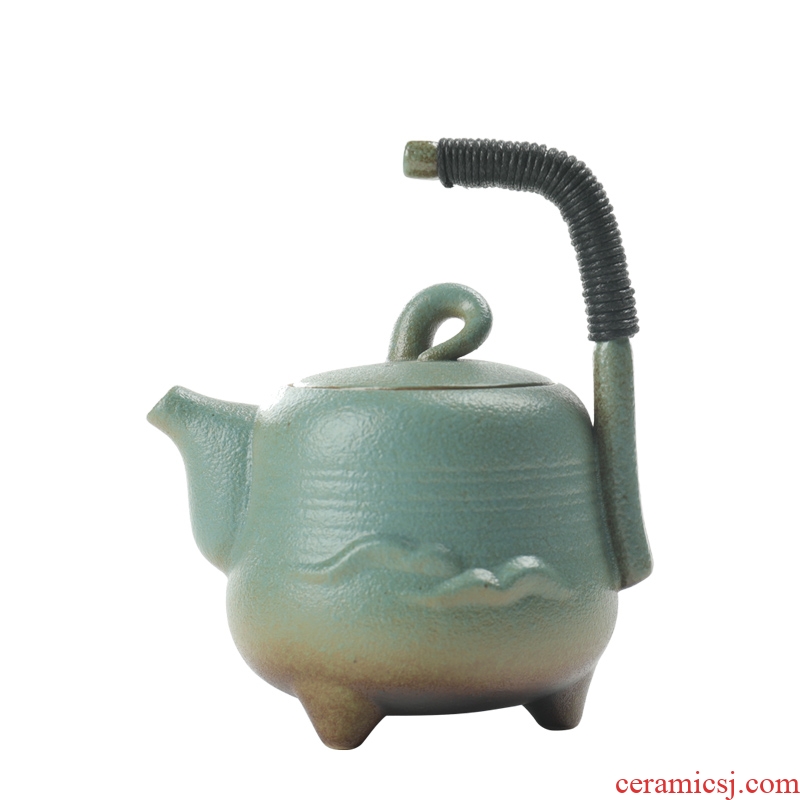 Are good source of archaize ceramic teapot household teapot filter single pot of puer tea warm the teapot Japanese kung fu tea set