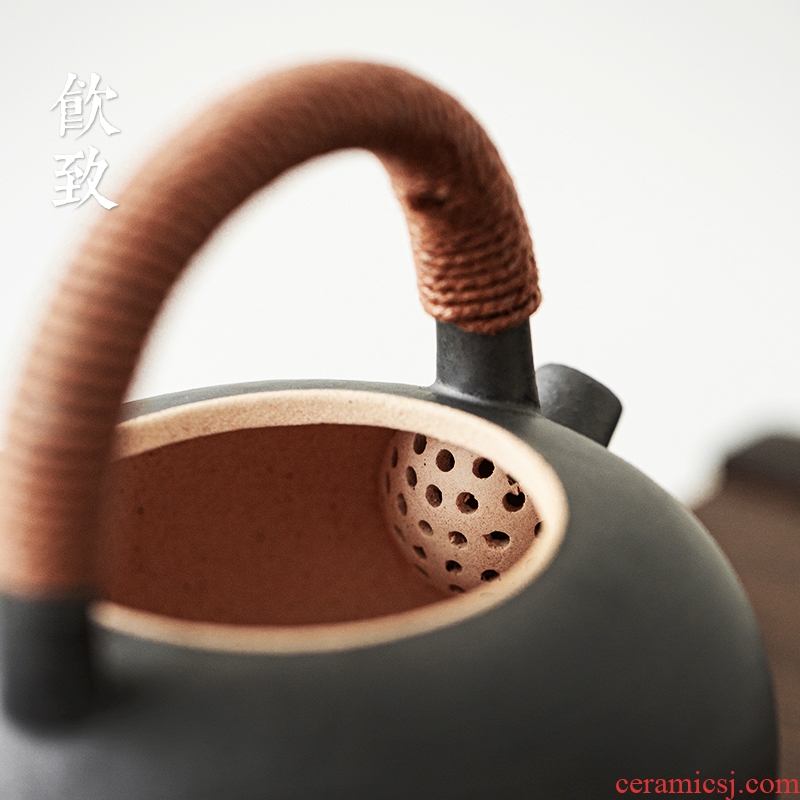 Ultimately responds special ceramic kettle to make tea boiling pot gas flame heating TaoLu girder pot to boil the kettle