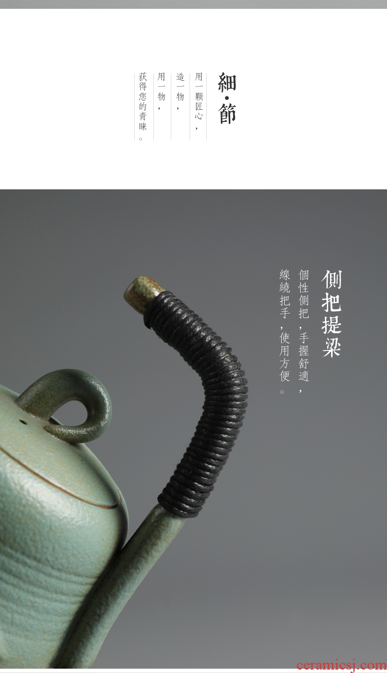 Are good source of archaize ceramic teapot household teapot filter single pot of puer tea warm the teapot Japanese kung fu tea set