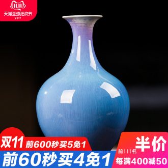 Contracted and I jingdezhen chinaware big vase flower arrangement, household decoration hotel wine accessories furnishing articles