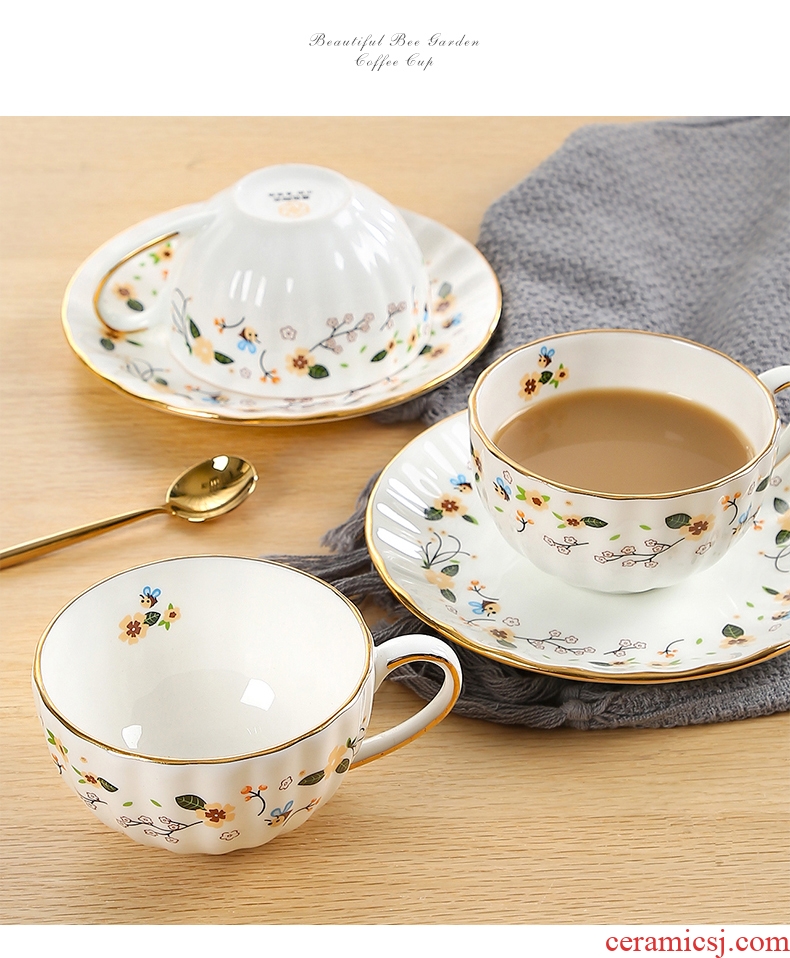 [directly] inky ipads porcelain European - style coffee cups and saucers suit ceramic teapot tea cups in the afternoon