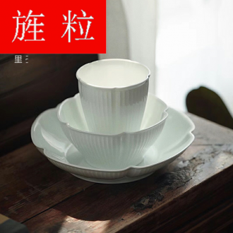 One continuous grain food tableware chopsticks sets a single household sweethearts bowl ceramic Japanese dishes contracted Nordic ins