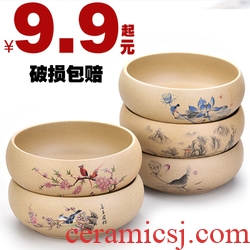 Gorgeous young longquan celadon ceramic tea set portable pu - erh tea storage box storage tanks seal pot large caddy fixings