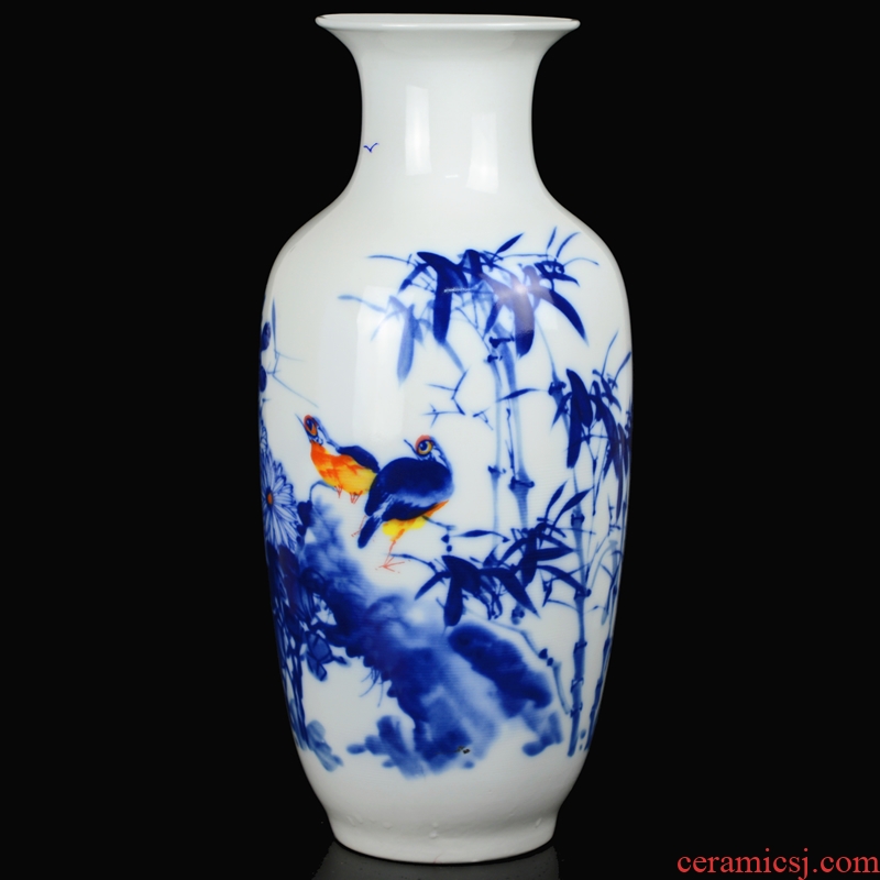Jingdezhen ceramic vases, I and contracted sitting room place adornment of TV bar face, large flower arrangement